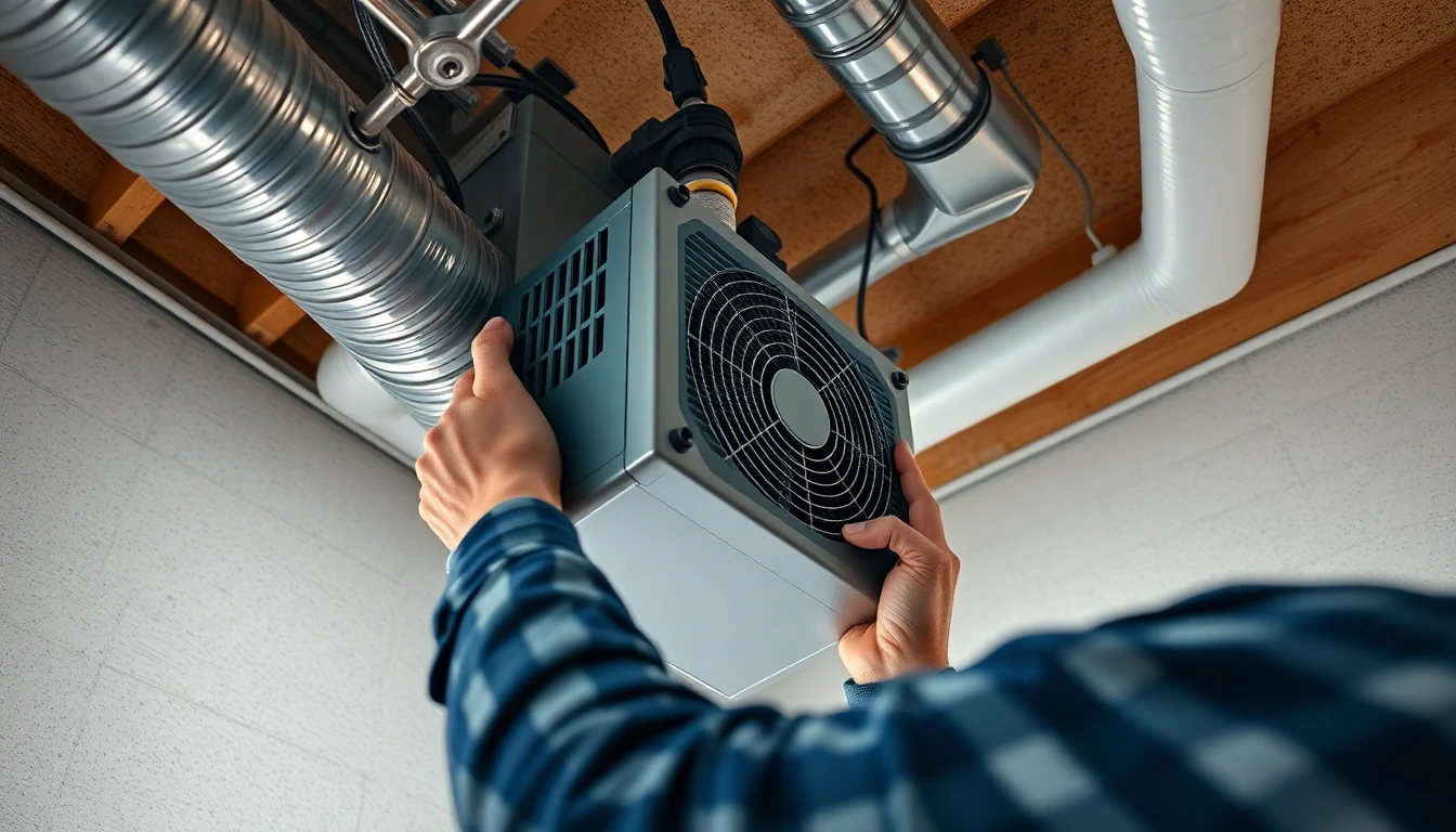 Home Humidifier/Dehumidifier Installation